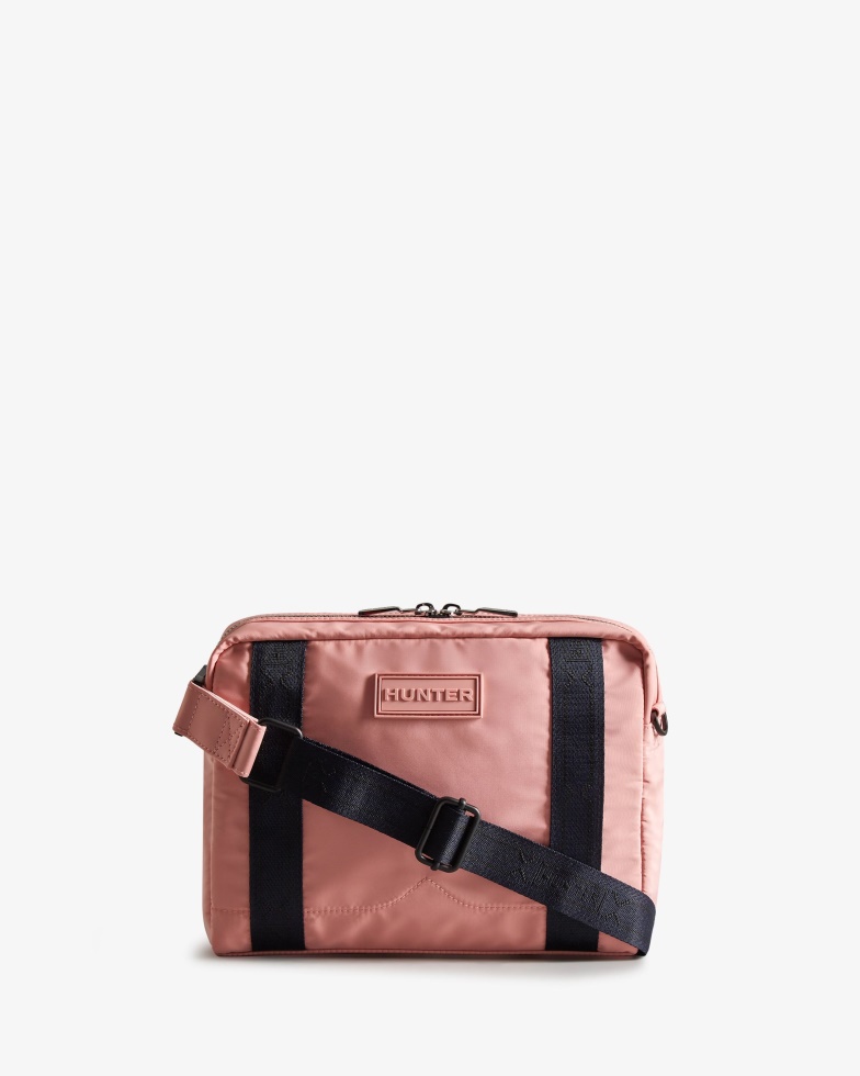 Hunter Raffineret Bæredygtig Crossbody Taske Bramble Blossom Pink