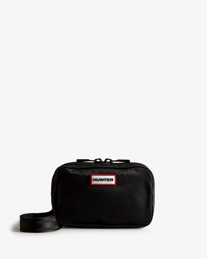Hunter Nylon Keeper Telefontaske Sort